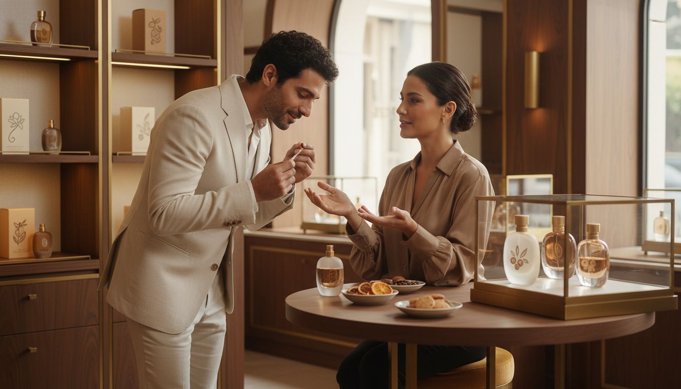 perfume luxury store