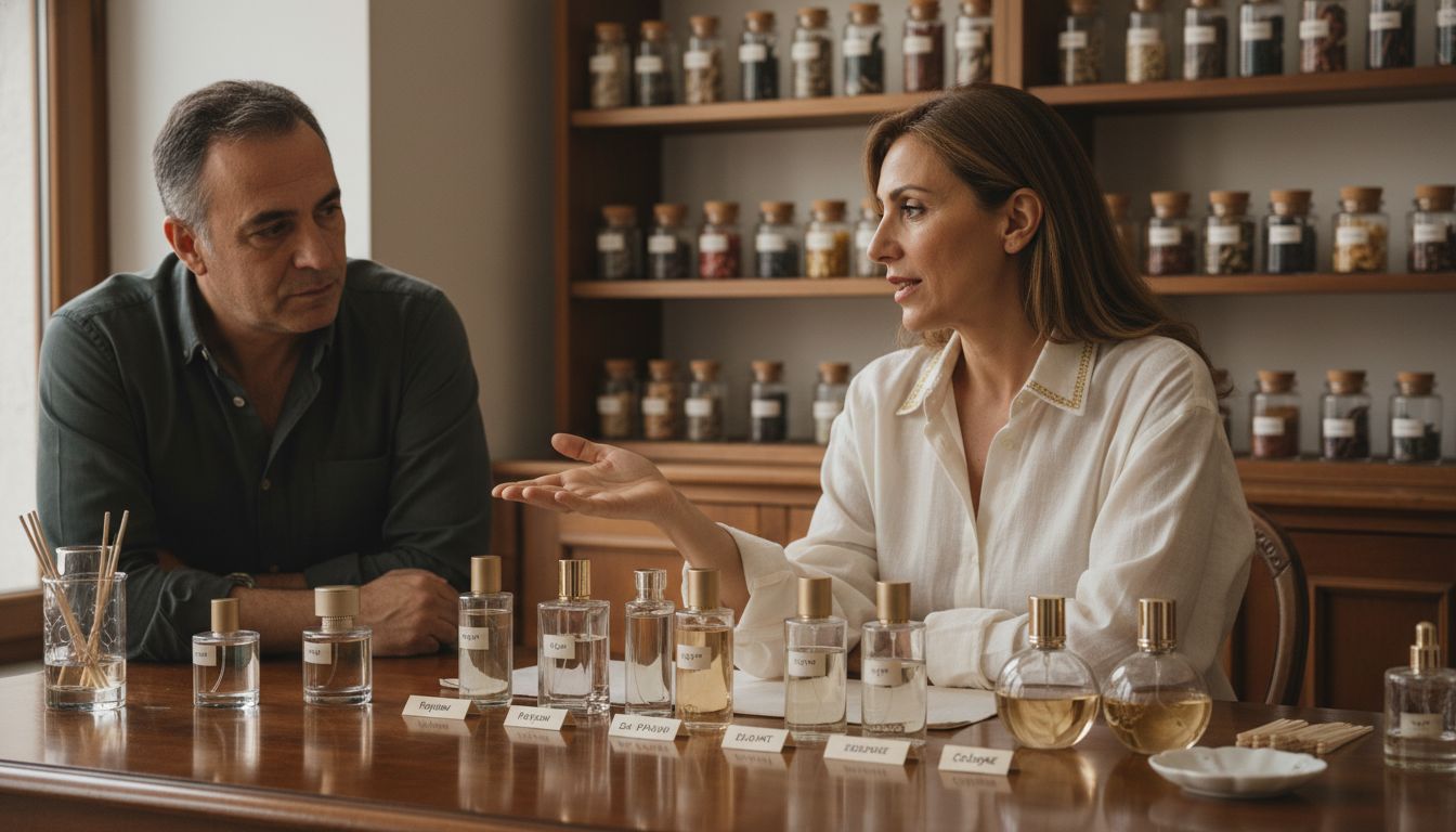 αρωματοποιία επαγγελματική σκηνή