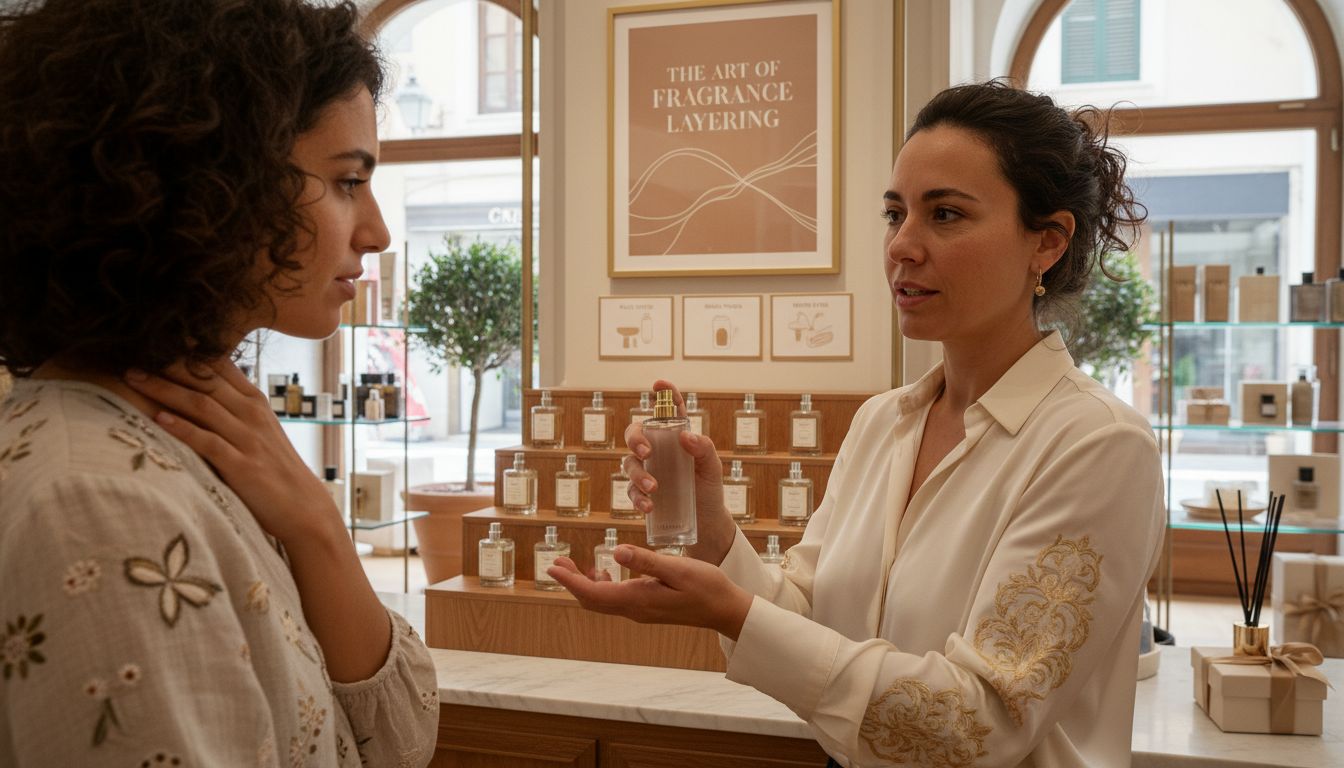 perfume application technique