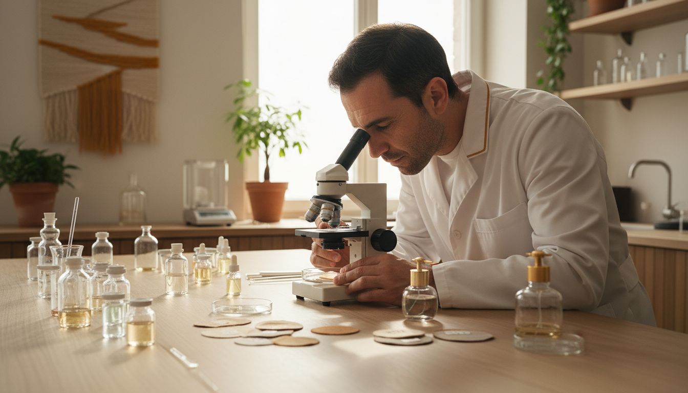 perfume lab testing