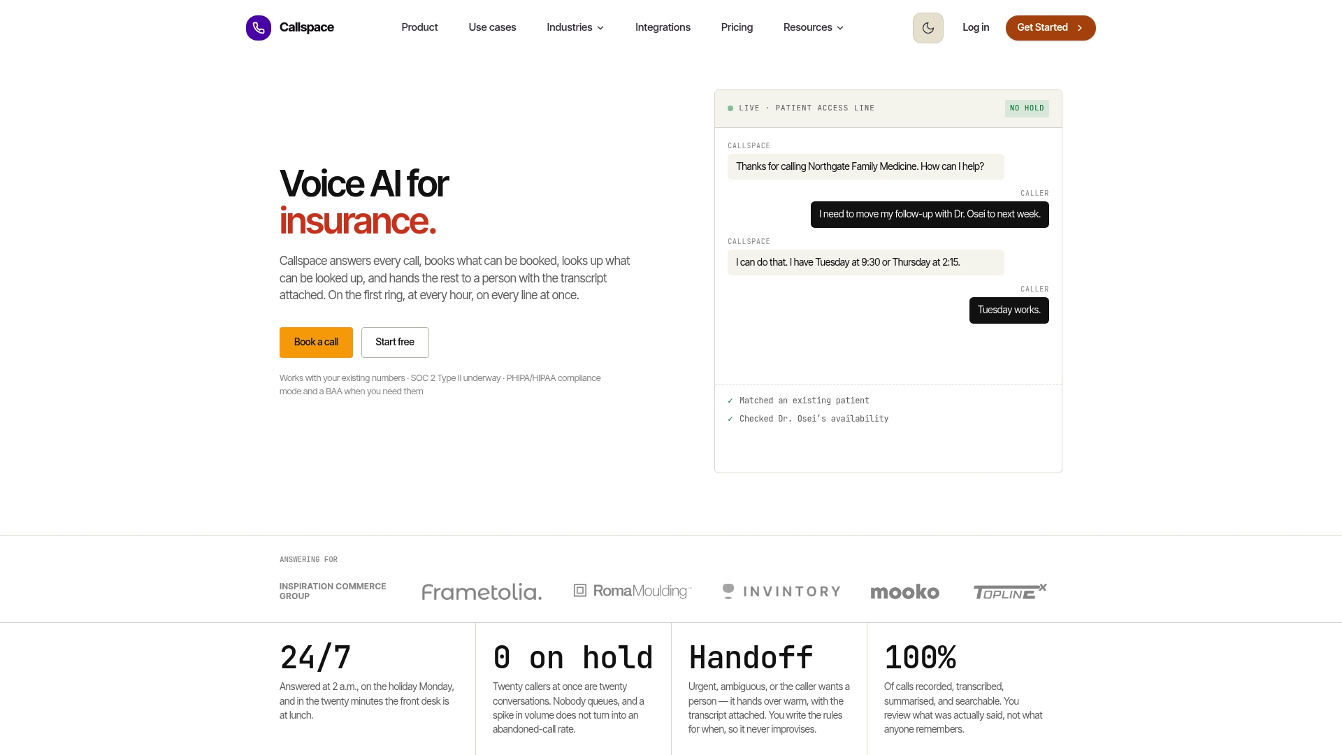 Callspace