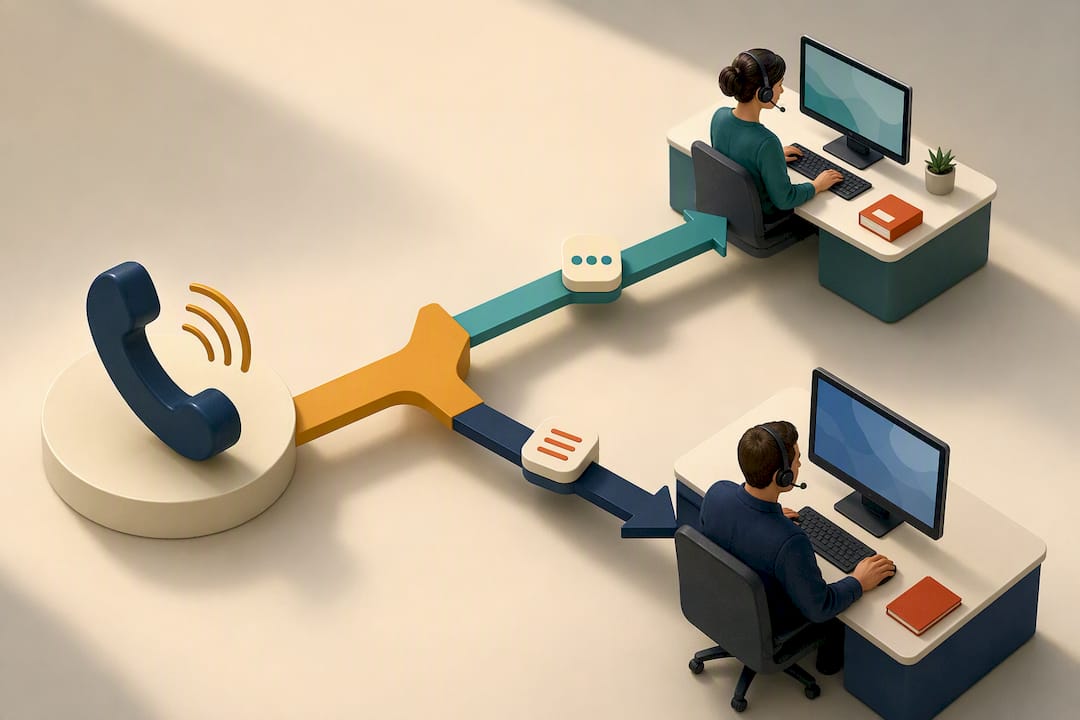 Healthcare calls routed by urgency