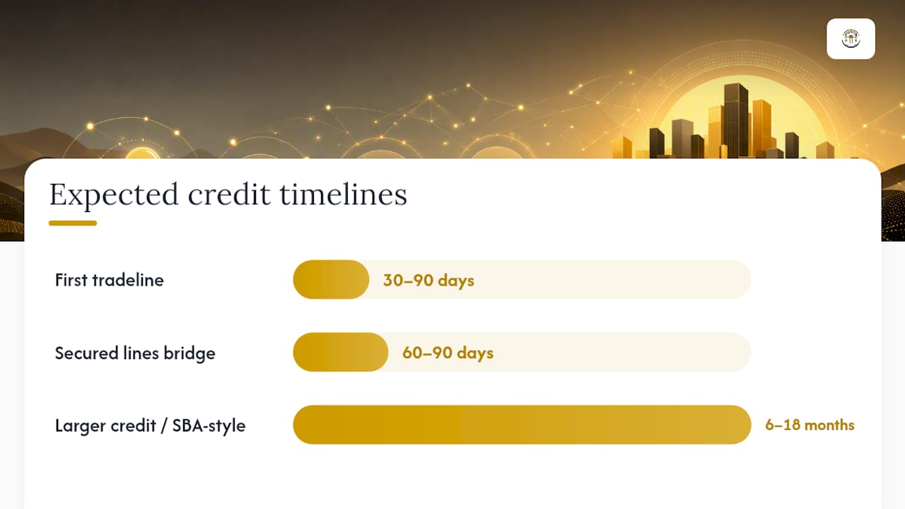 How to Apply for Startup Business Credit and What to Expect — overview diagram
