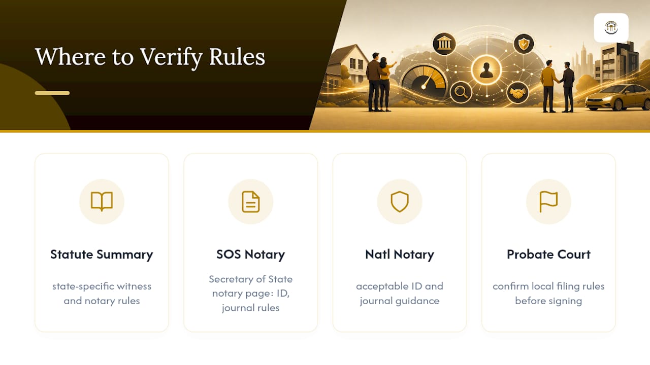 Where to Verify Your State's Rules — overview diagram