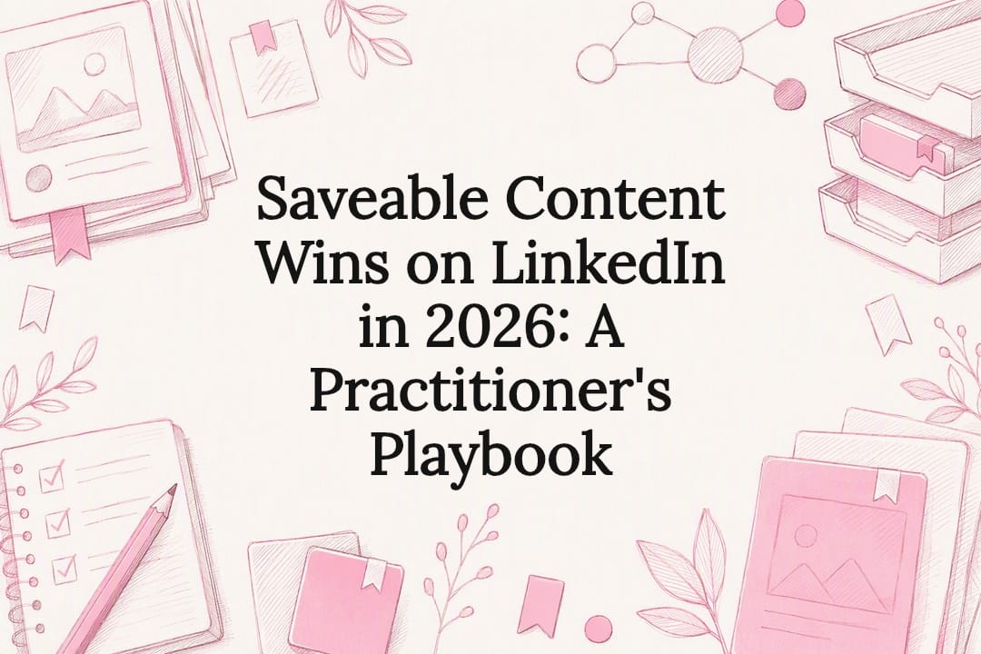 Saveable Content Wins on LinkedIn in 2026: A Practitioner's Playbook