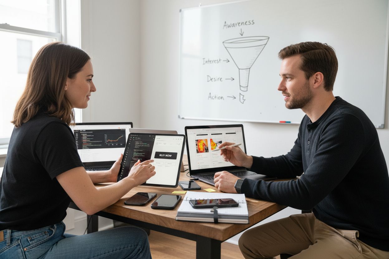 mobiele webshop optimalisatie samenwerking