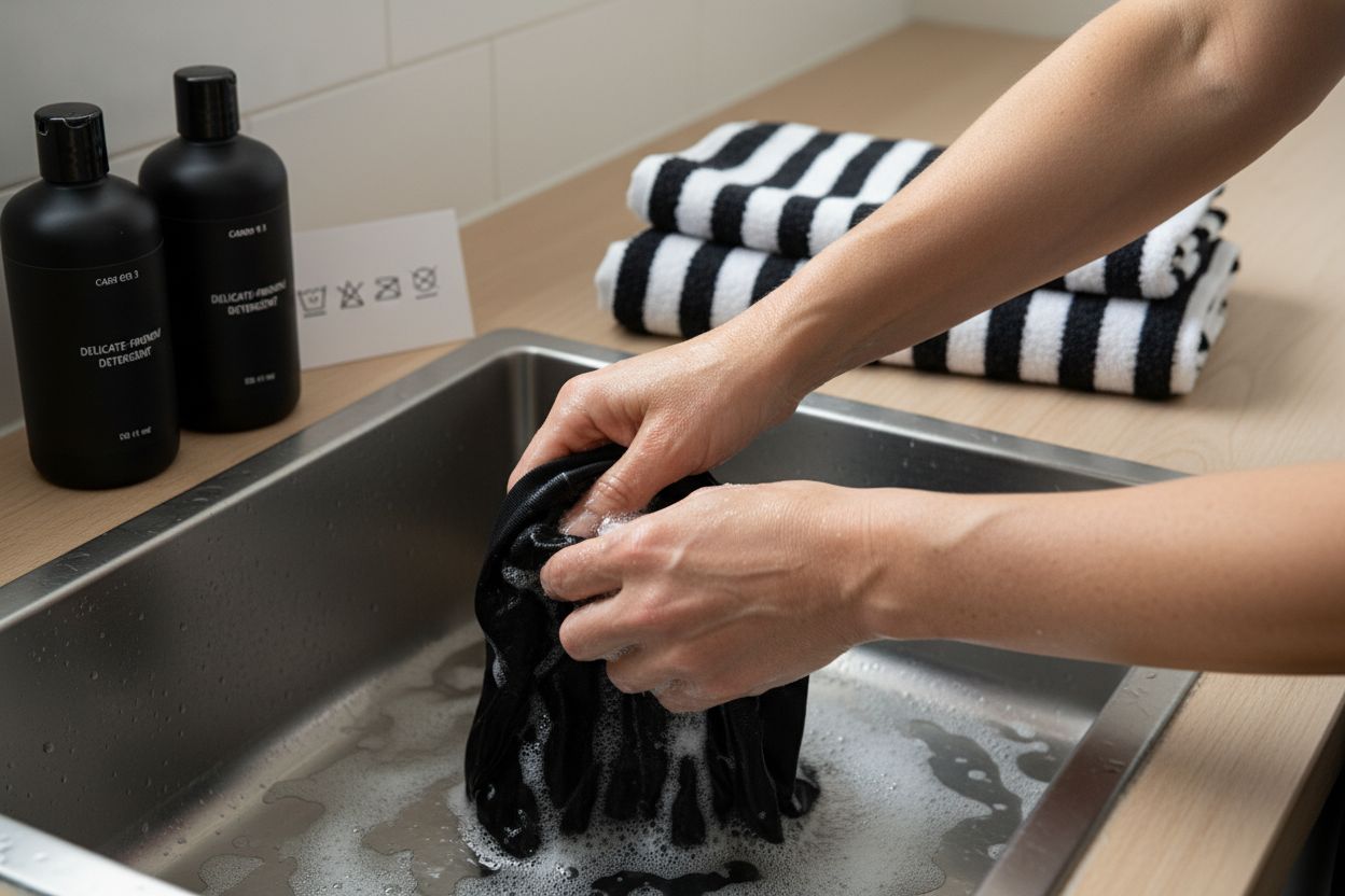 hand washing shapewear