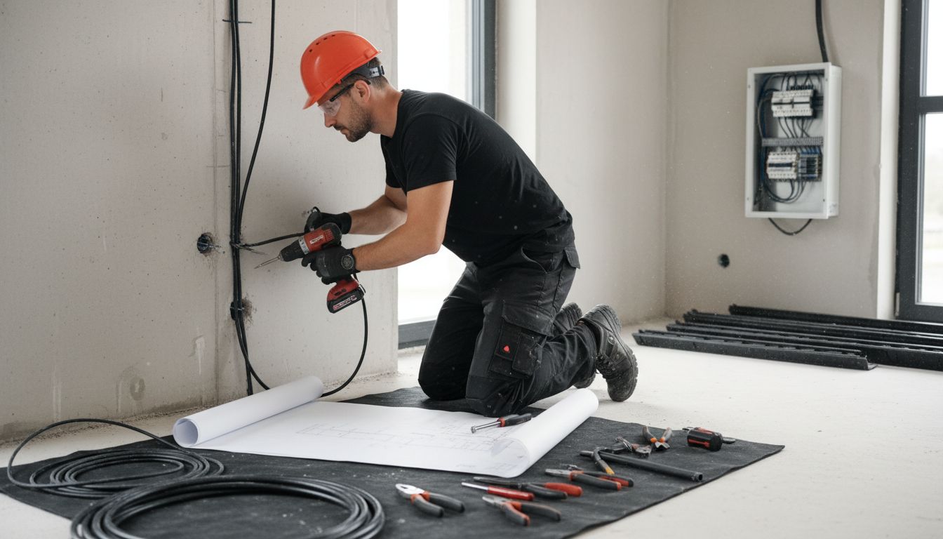 installateur elektra aanleggen