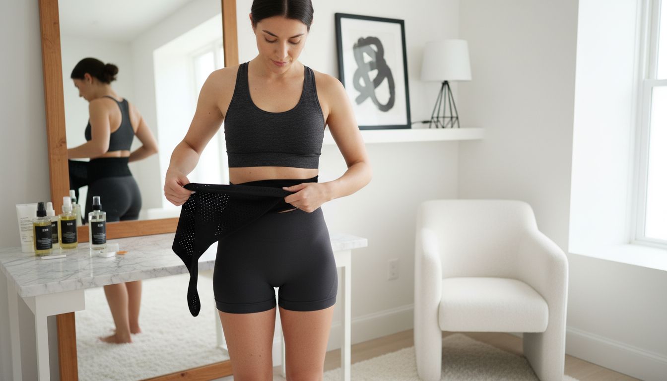 waist trainer preparation