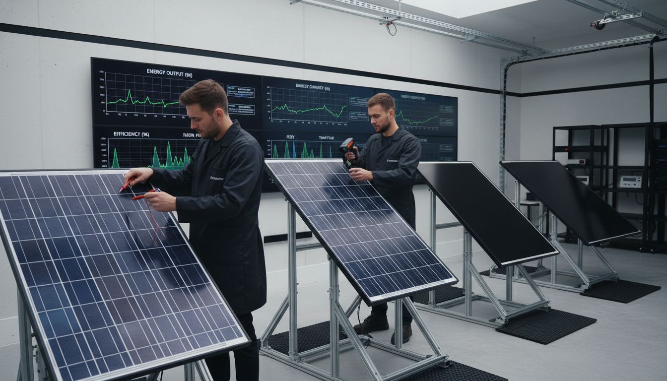 typen zonnepanelen test