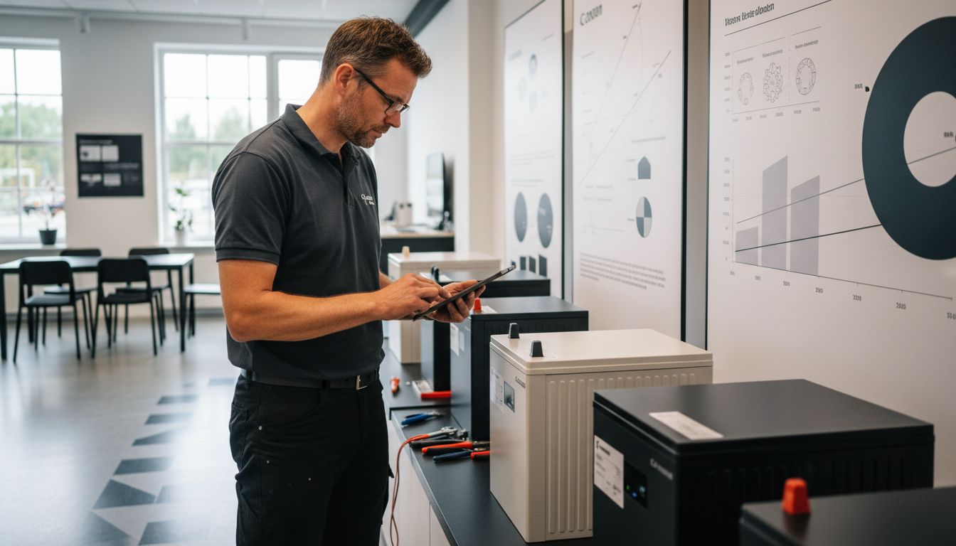 thuisbatterij keuze showroom