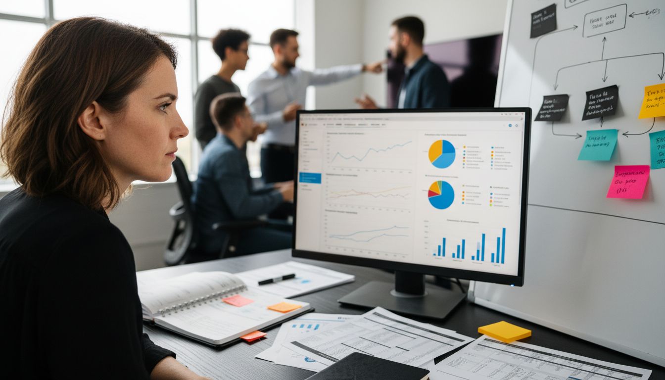 advertentieprestaties analyseren kantoor