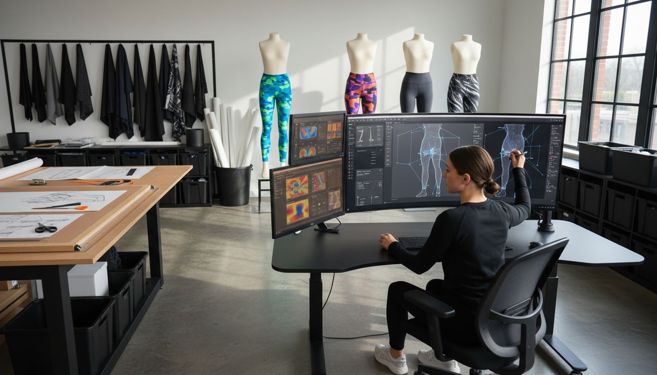 leggings 3d design