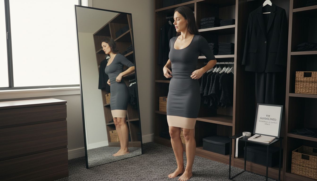 real shapewear fitting