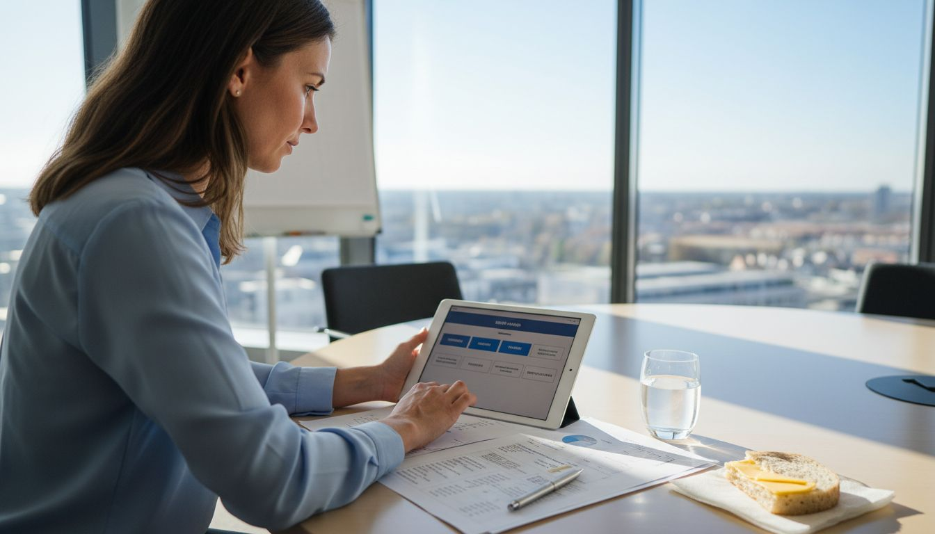 Een marketeer analyseert de SWOT om een effectieve advertentiecampagne op te zetten.