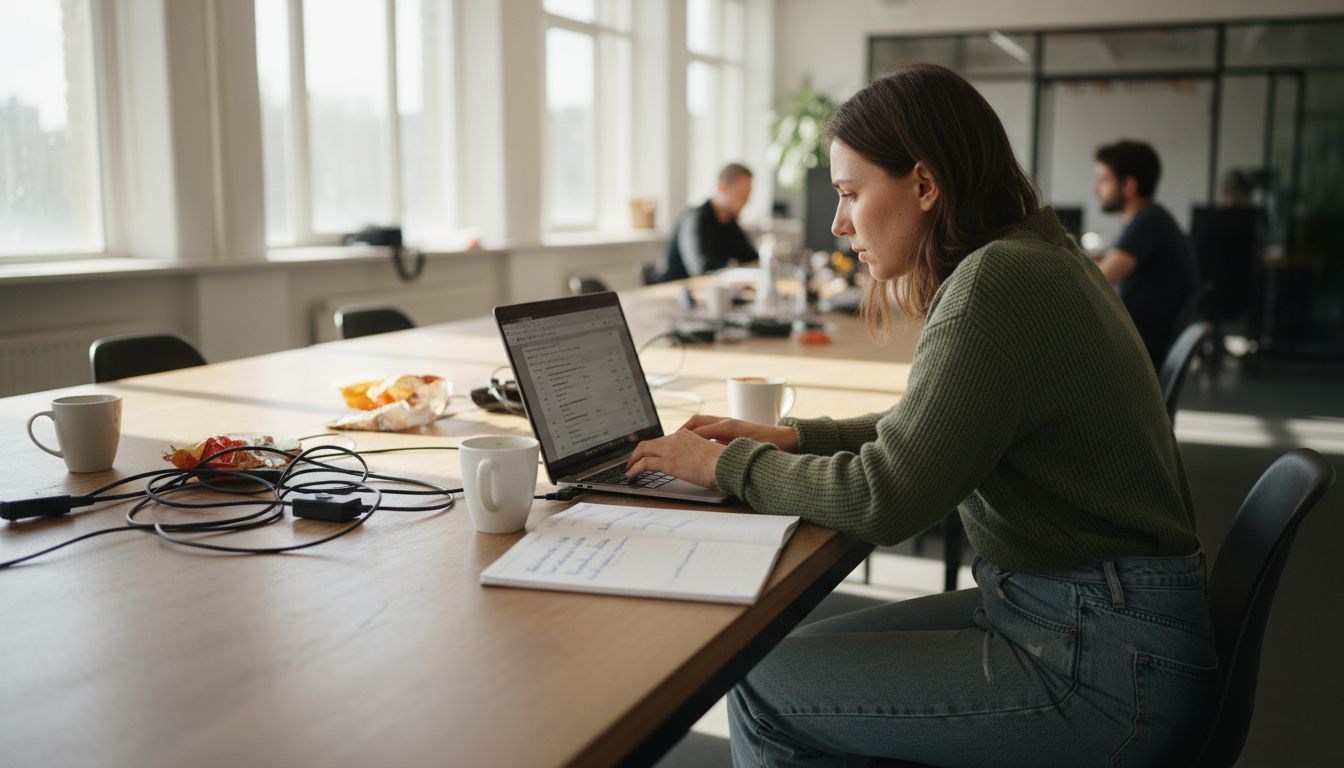 Online marketeer van bureau pakt fouten in Google Ads aan