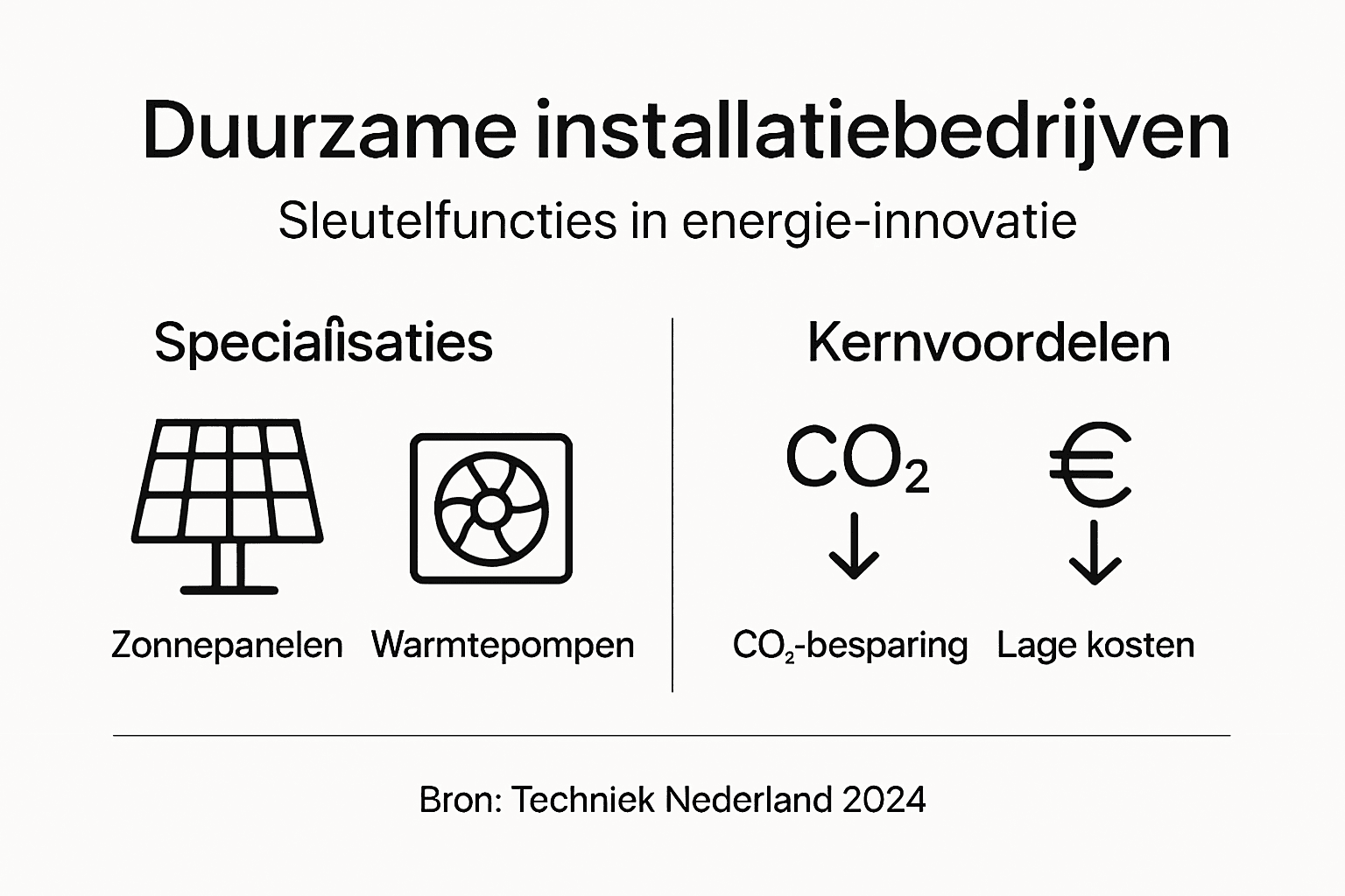 Overzicht: de verschillende specialisaties en voordelen van installatiebedrijven in beeld gebracht