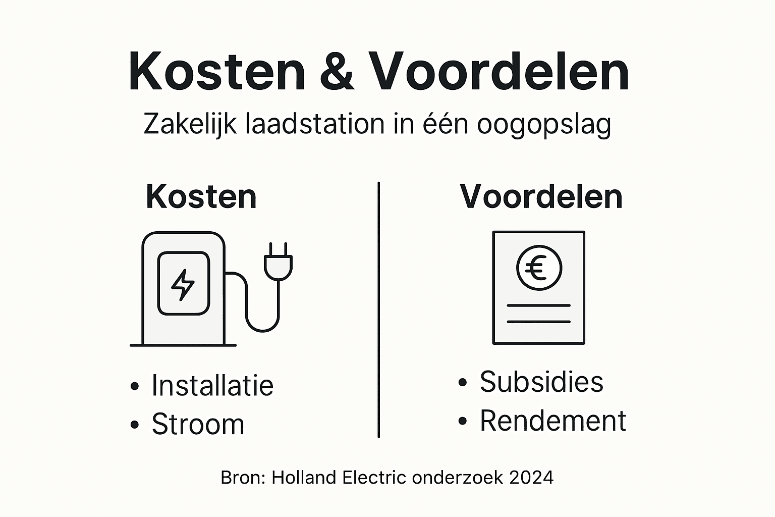 Overzicht: wat kost een laadpaal en wat levert het op?