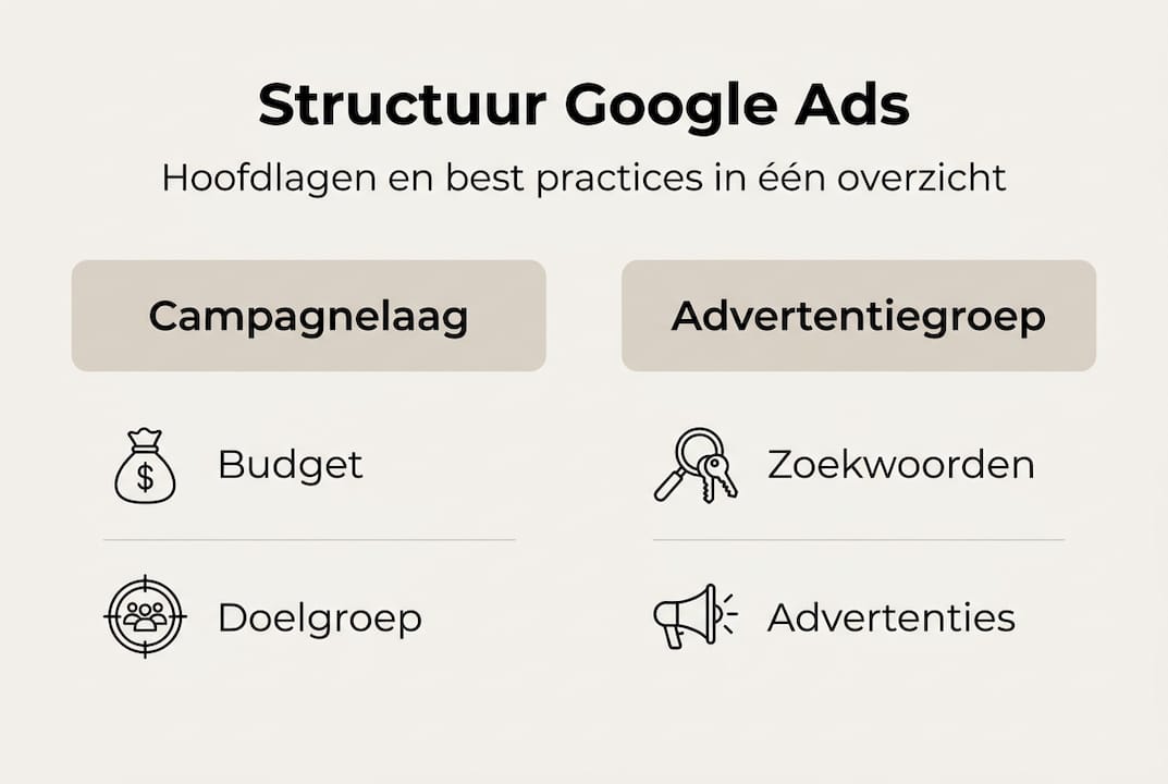 Infographic: zo bouw je een effectieve Google Ads campagne op
