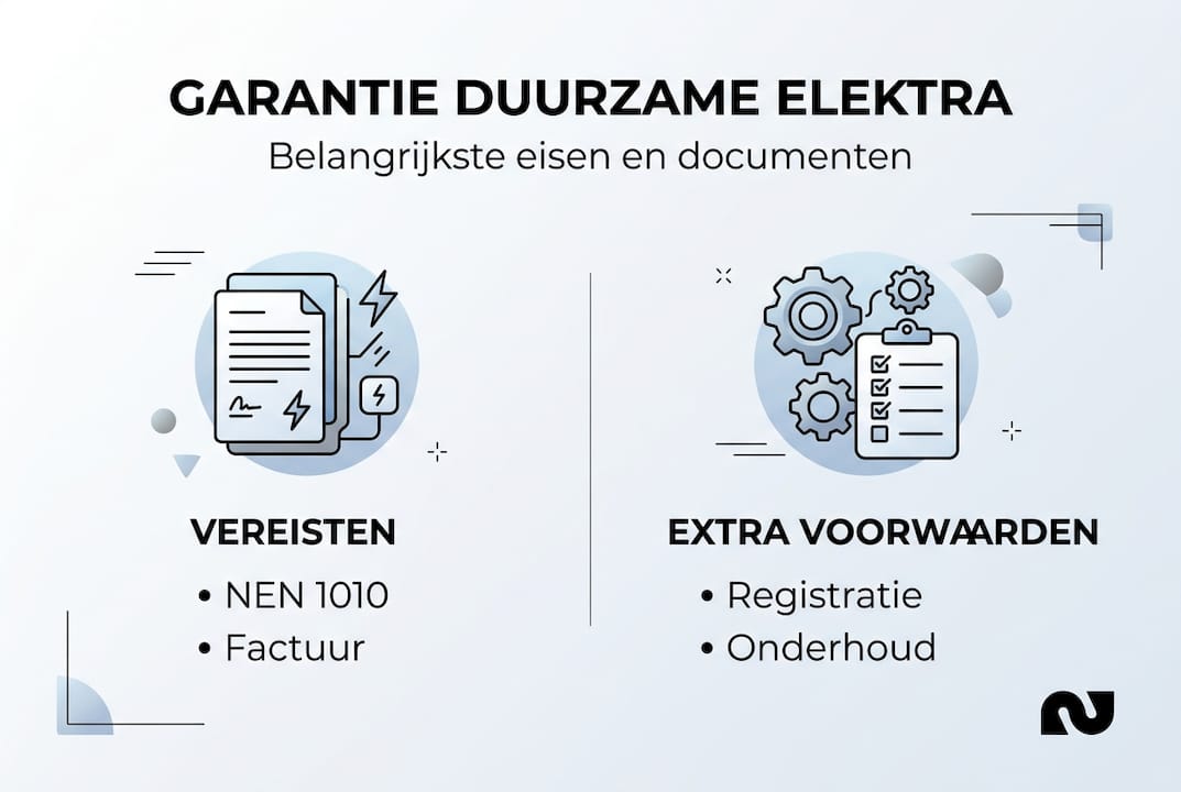 Overzicht: Waar moet duurzame elektra aan voldoen voor garantie?