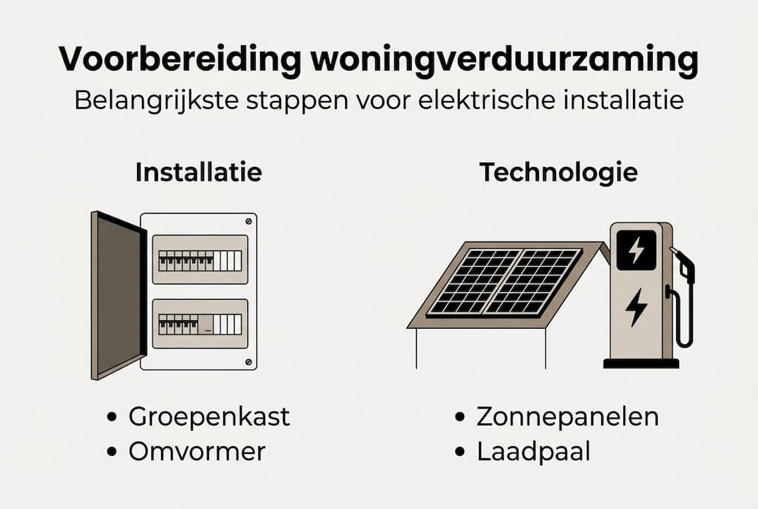Infographic: stappenplan voor het verduurzamen van je installatie