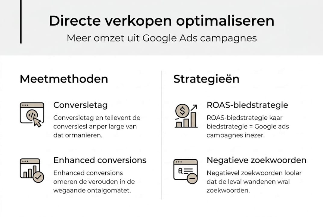 Infographic: zo haal je meer directe verkopen uit Google Ads