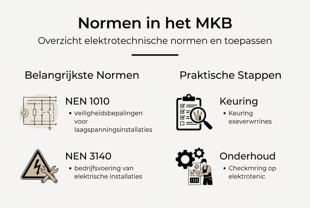 Overzichtelijke infographic met richtlijnen en stappenplan speciaal voor het mkb