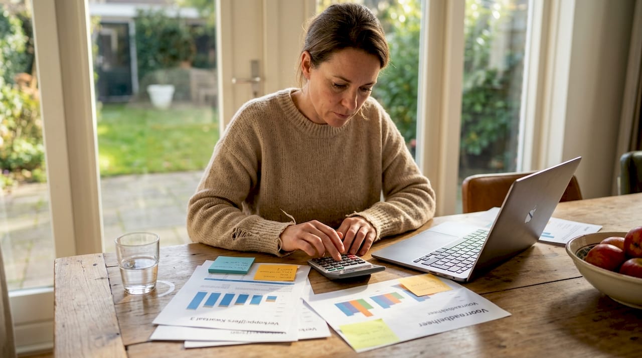 Een e-commerce manager die de strategie voor biedingen uitwerkt.