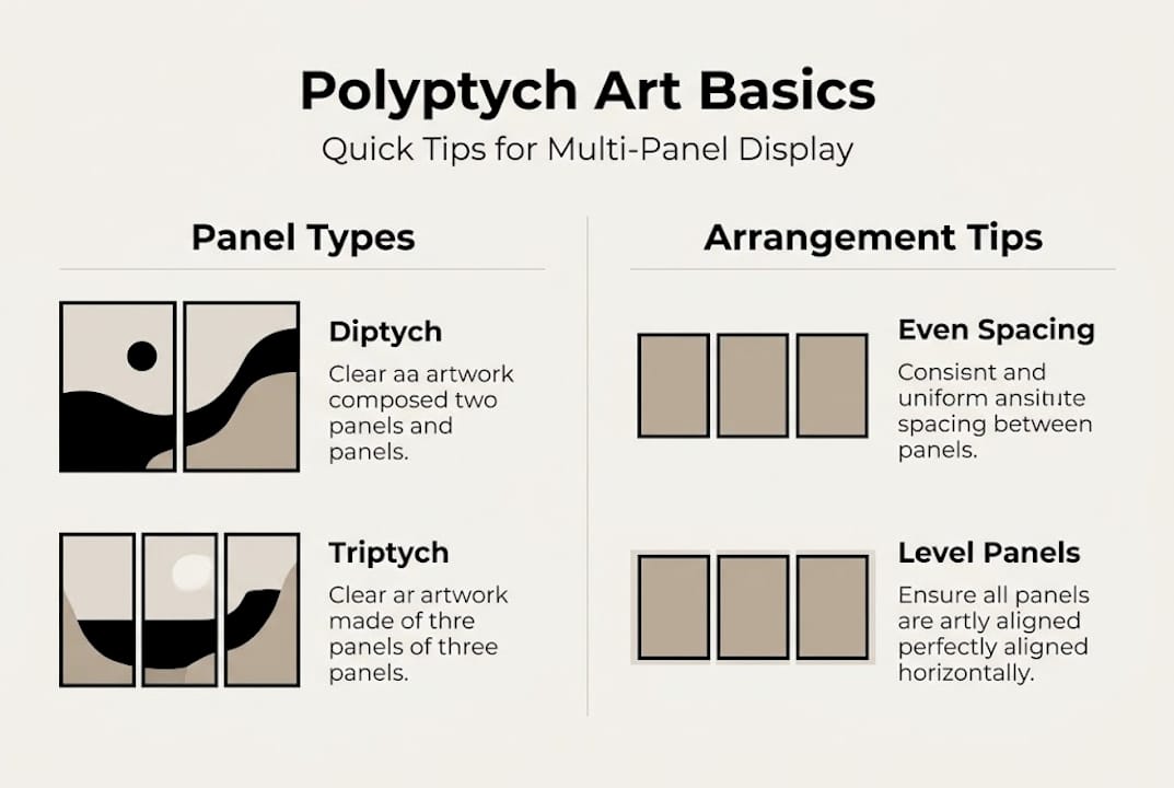Infographic met polyptiektypen en rangschikkingstips