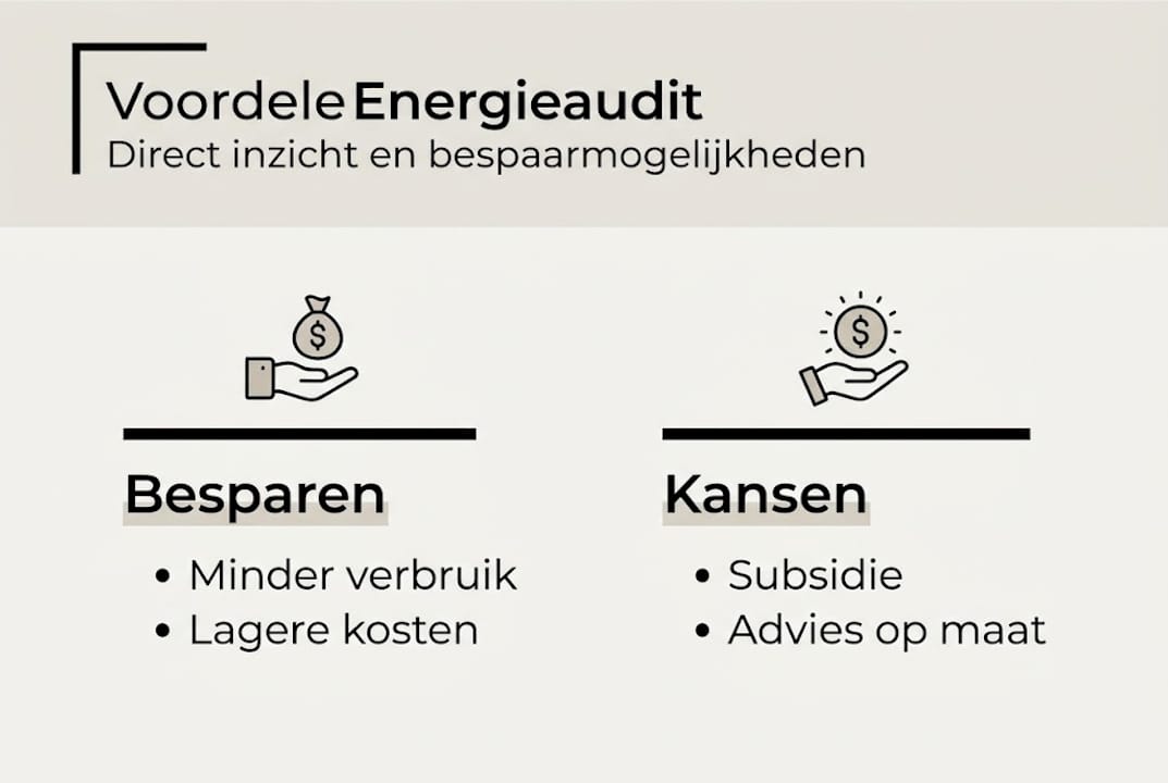 Infographic: waarom een energie-audit voor je huis zo waardevol is