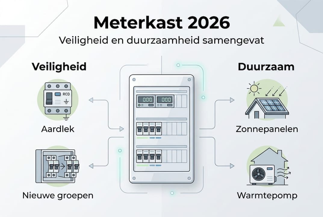 Visuele gids: hoe zorg je voor een veilige en duurzame meterkast