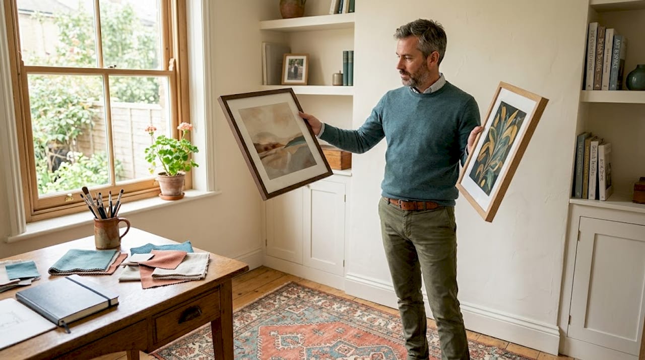 Interieurontwerper kiest kunstprints