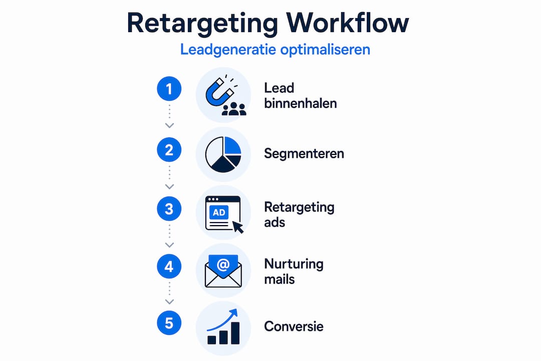 Infographic: zo zet je retargeting slim in om meer leads te genereren