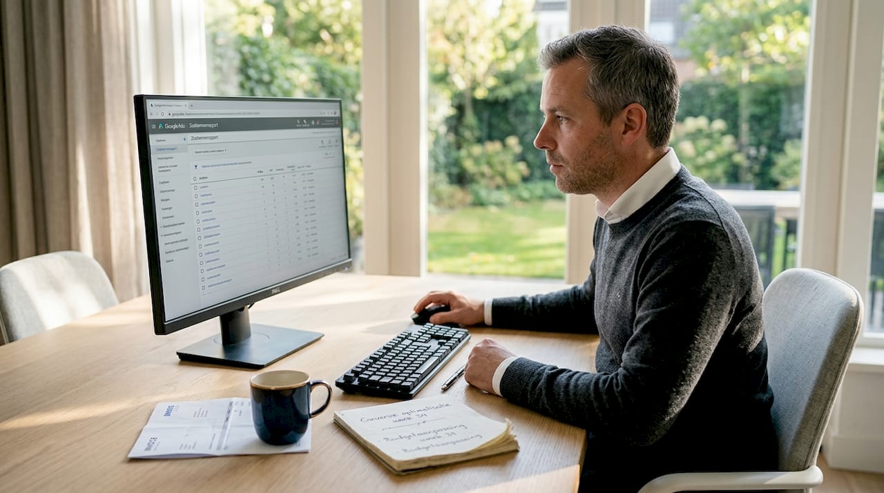 Betekenis van zoektermenrapport in Google Ads