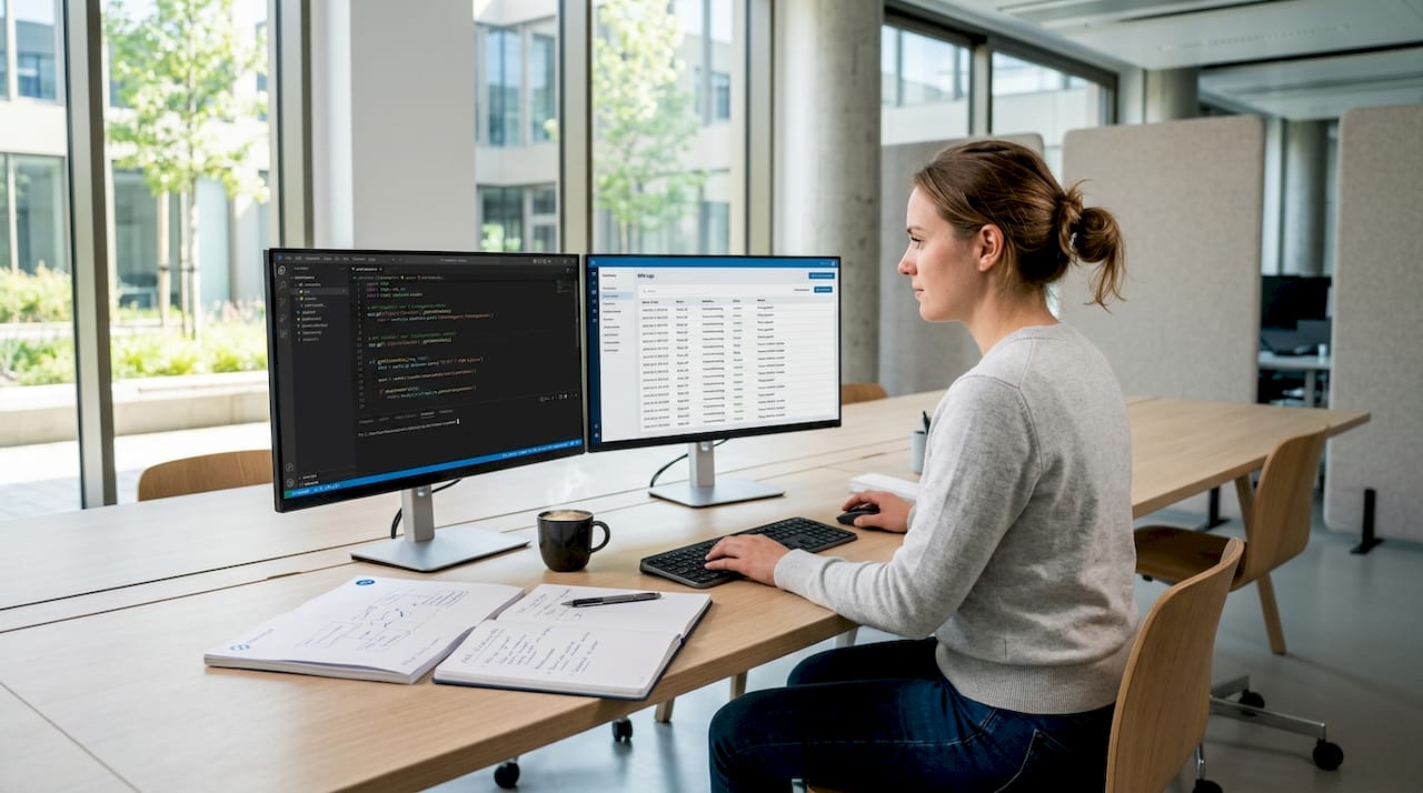 Ontwerp en bouw een geautomatiseerde workflow waarin zowel handmatig als automatisch coderen gecombineerd wordt.