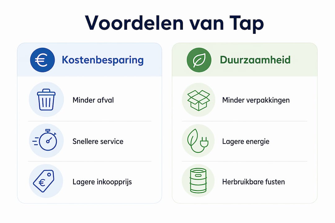 Infographic: de voordelen van kraanwater voor je portemonnee én het milieu