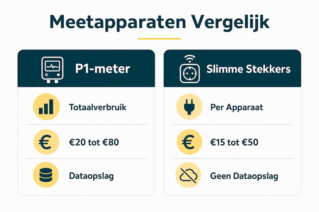 Infographic: een overzicht van verschillende meetapparaten