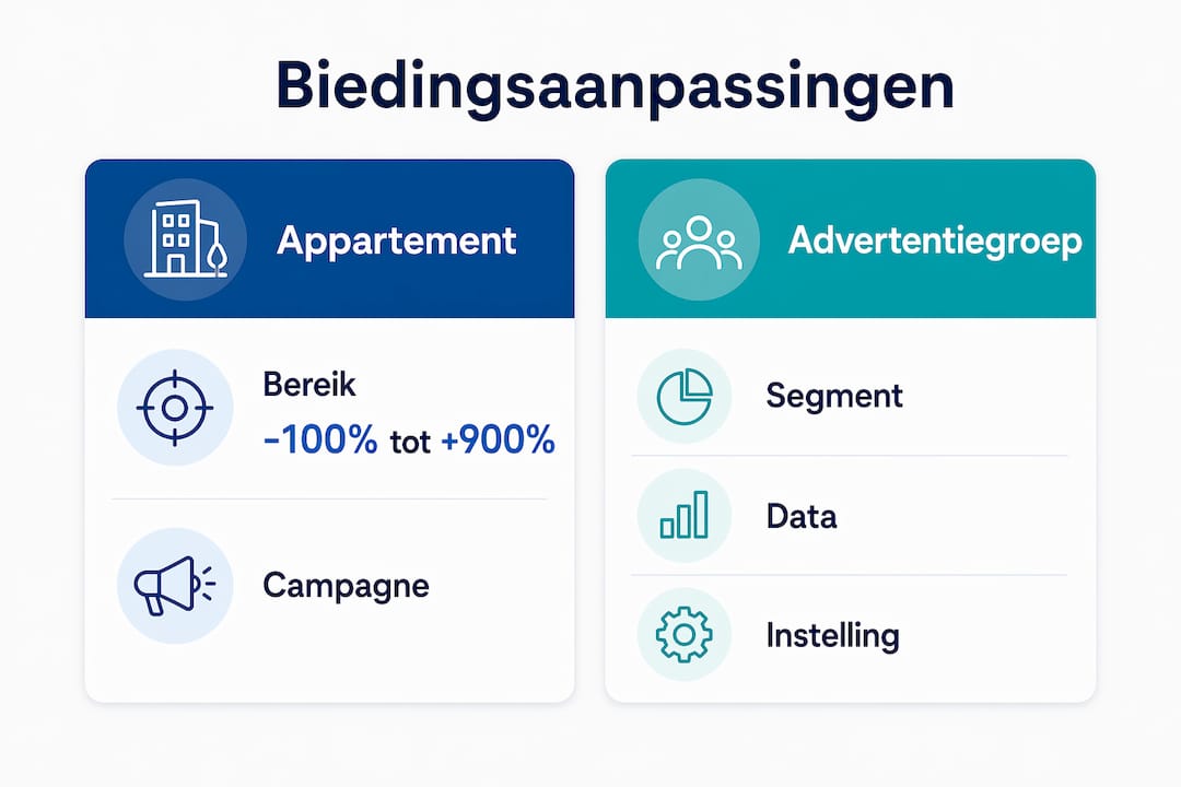 Infographic: Alles wat je moet weten over biedingsaanpassingen in Google Ads