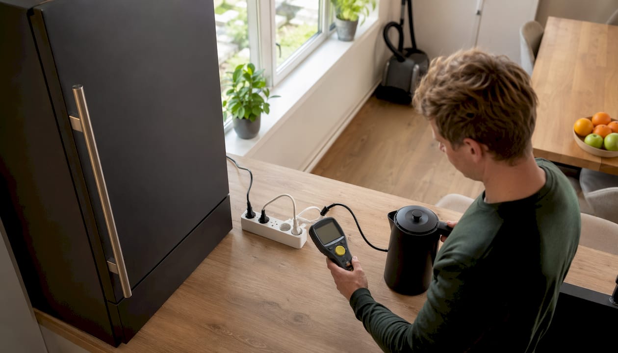 Het opsporen van sluipverbruik bij elektrische apparaten in huis