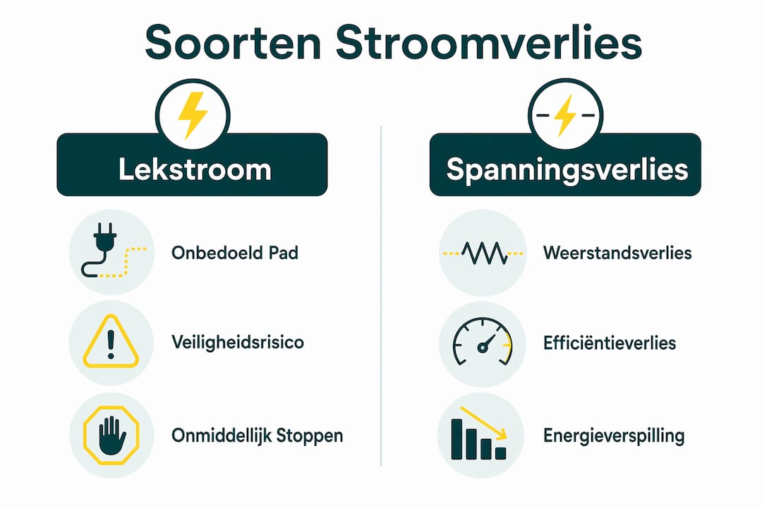 Infographic: een helder overzicht van de verschillende vormen van stroomverlies