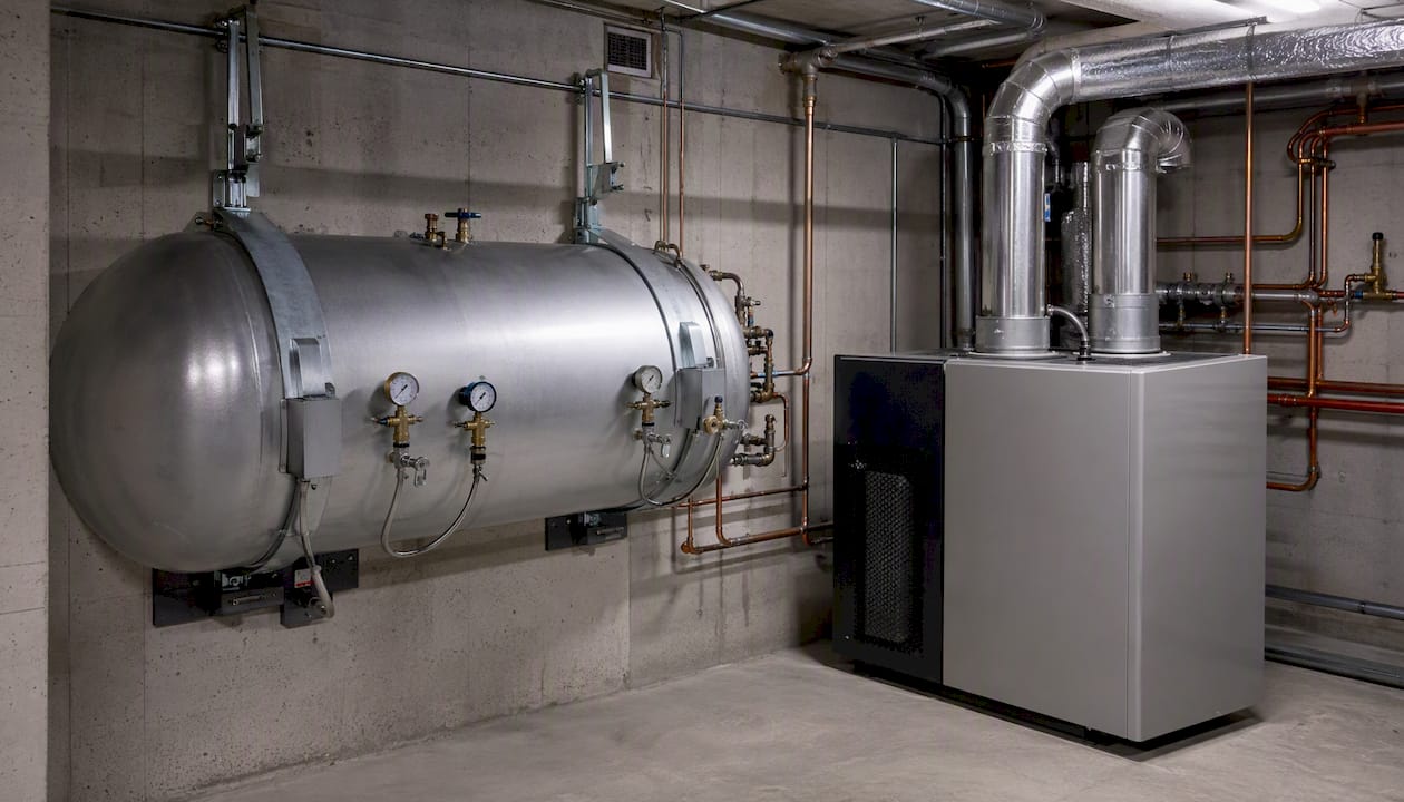 Waterstofopslag en brandstofcelsysteem voor thuisgebruik