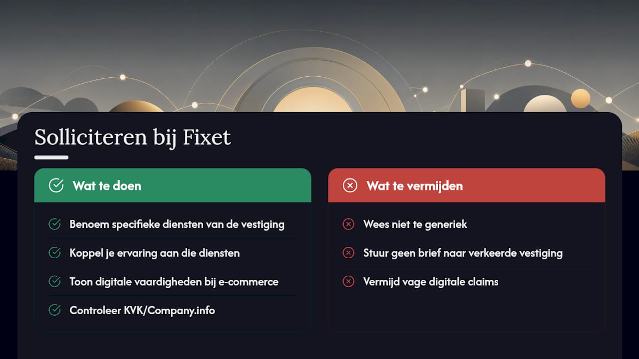 Wat werkt echt als je solliciteert bij dit soort werkgevers? — overview diagram