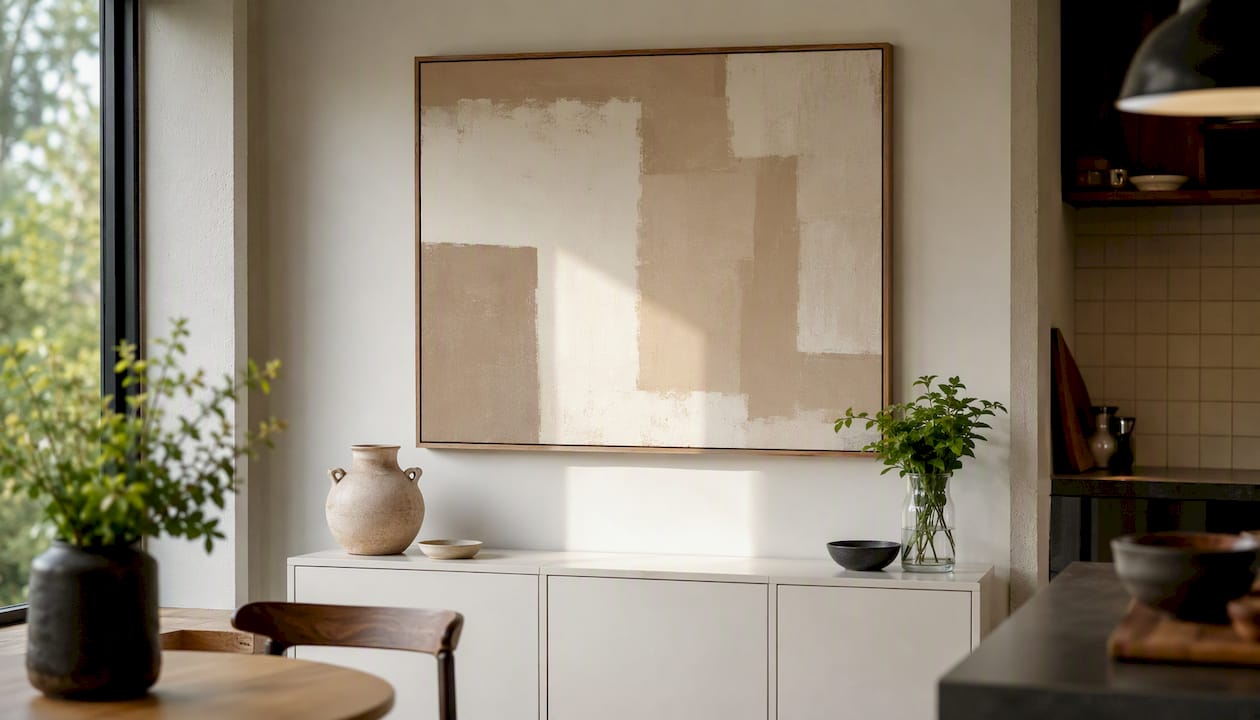 Giclée canvas tonal landscape print