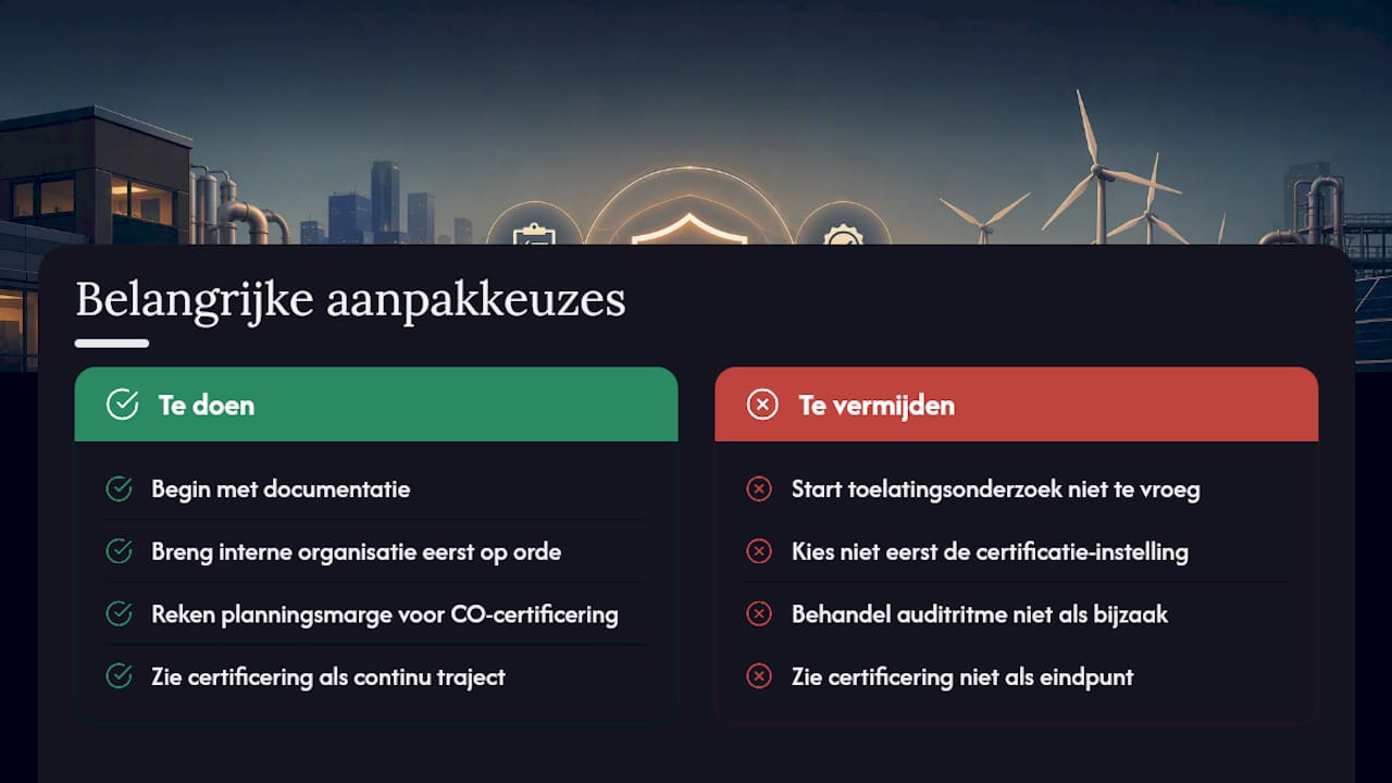 Waarom het stappenplan belangrijker is dan het label — overview diagram