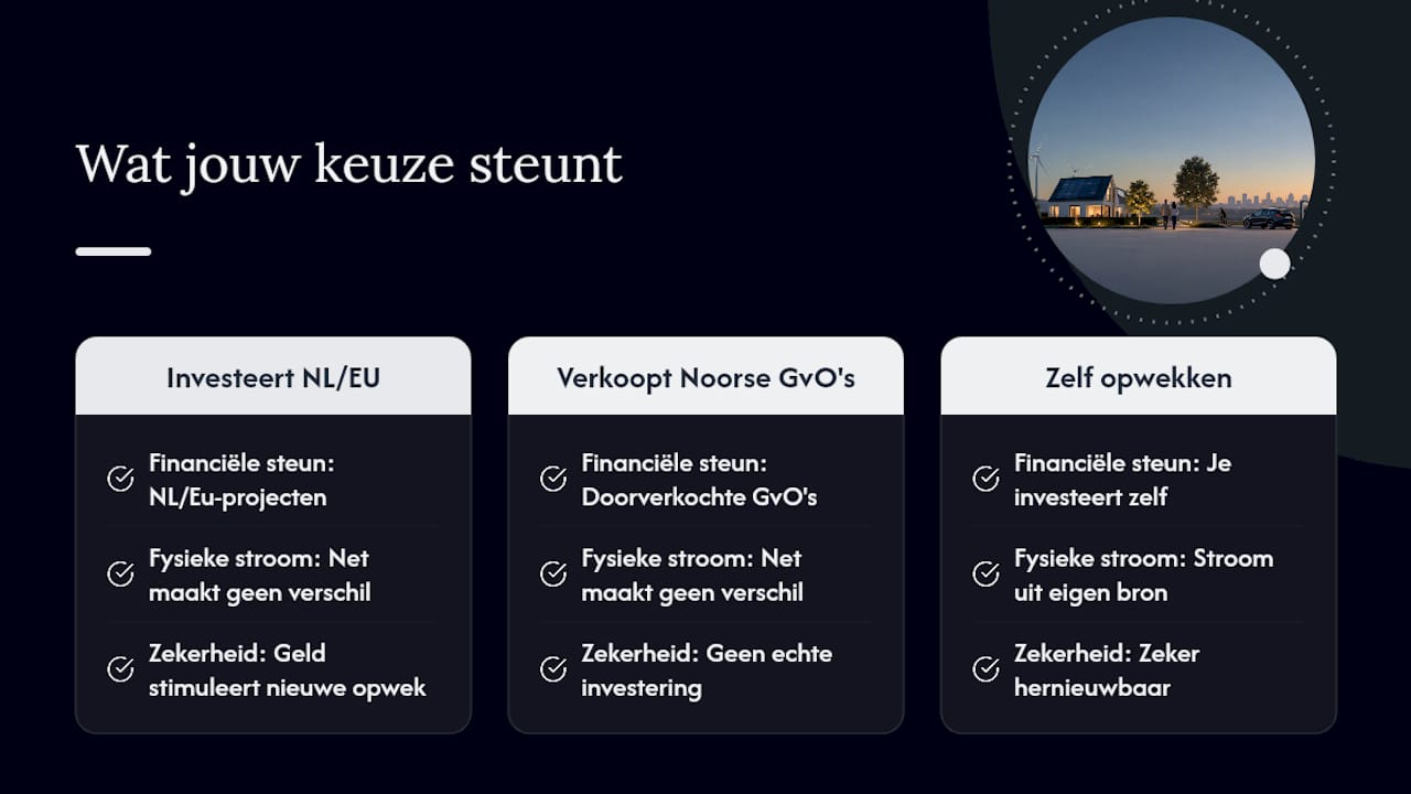 Het administratieve verschil is klein, de impact van jouw keuze niet — overview diagram