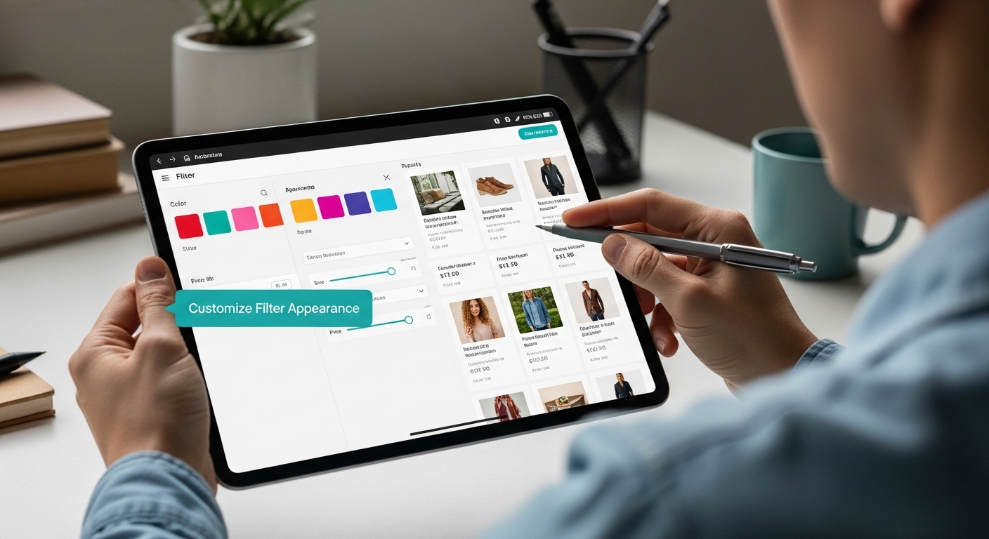 woocommerce filter sidebar customization