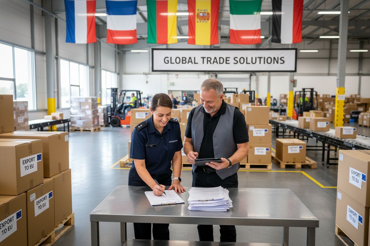 verzending naar EU douane