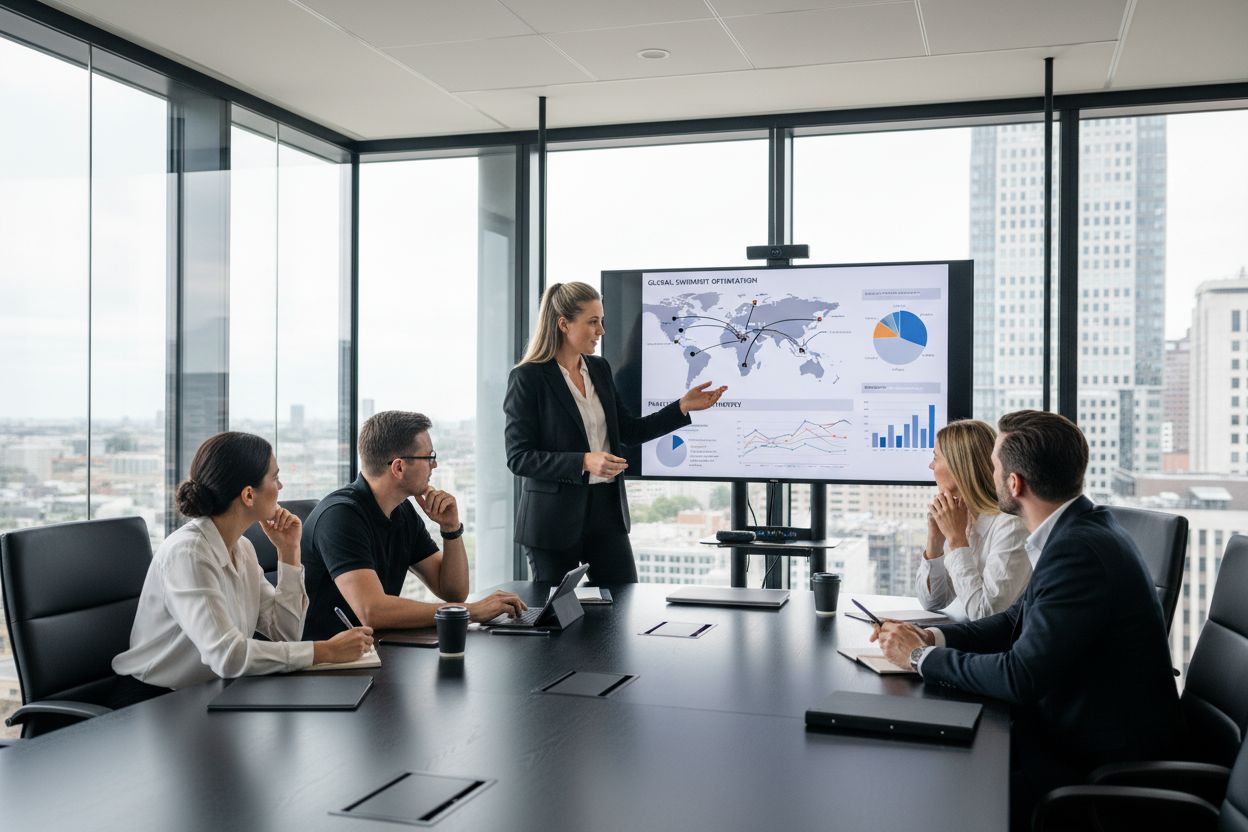 verzendstrategie team overleg