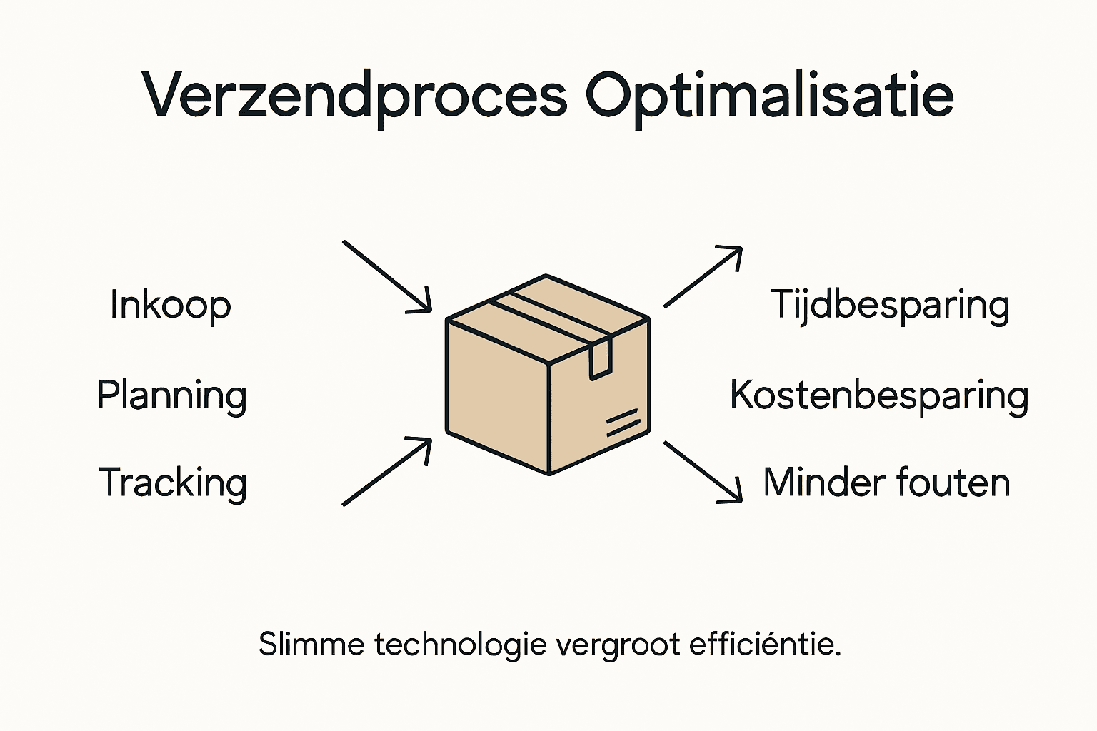 Infographic: Hoe een expediteur het verzendproces efficiënter maakt