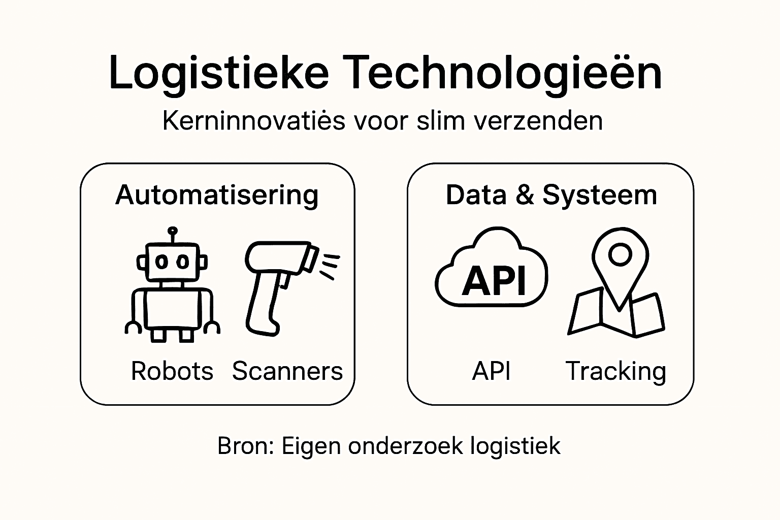 Overzicht van technologische innovaties in de logistieke sector